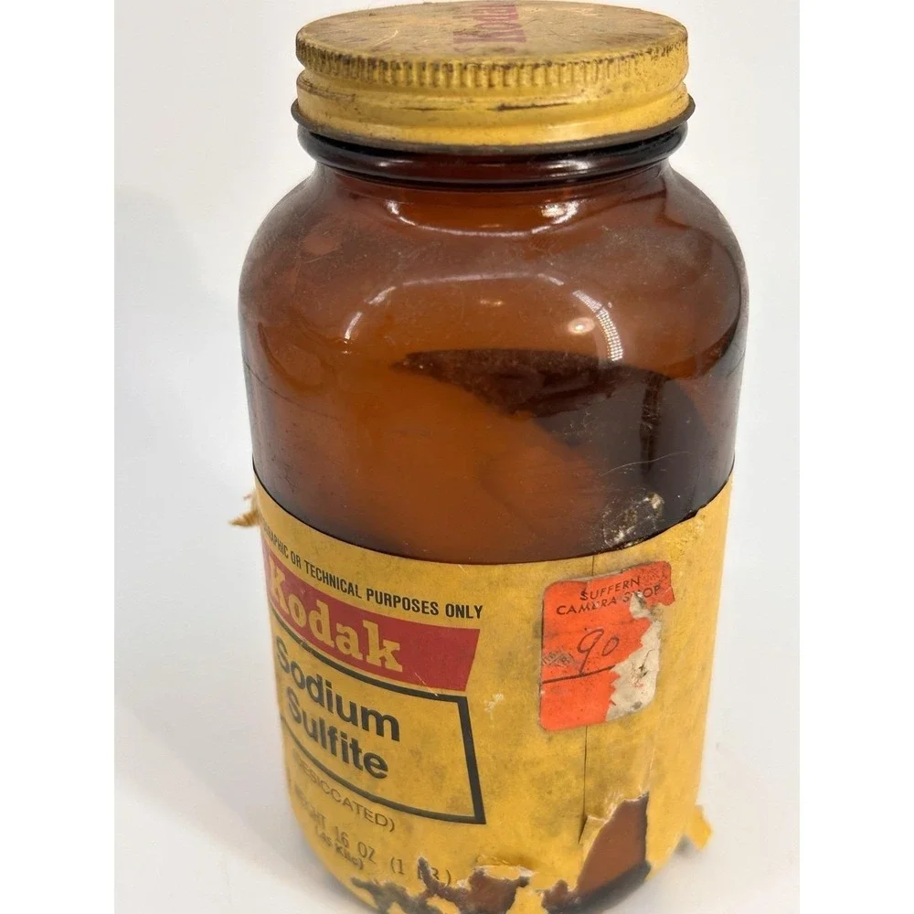 Kodak bottle half